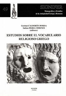 Estudios sobre el vocabulario religioso griego