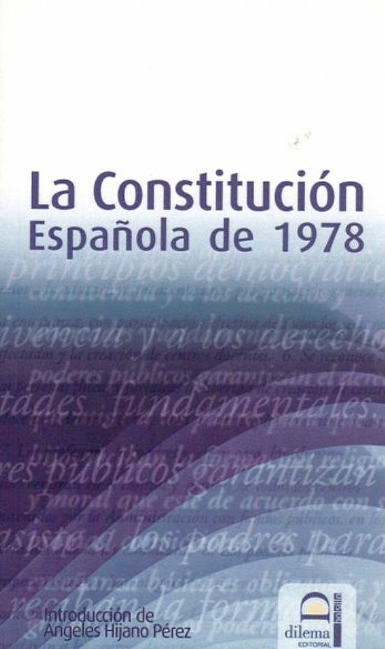 La Constitucin Espaola de 1978